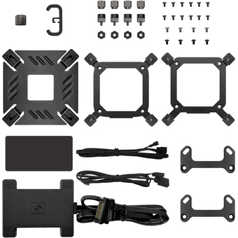  СВО Deepcool Spartacus 420 ARGB (R-SPT420-BKDSMP-G-1) Soc-AM5/AM4/1200/1700/1851 черный 4-pin 32.89dB Al LCD 2647gr Ret 