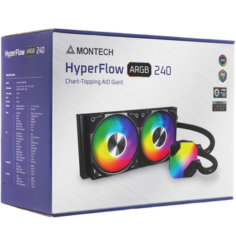  СВО Montech HyperFlow 240 ARGB Black 