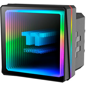  СВО Thermaltake TH360 V3 (cl-w466-pl12sw-a), 4-pin, ARGB, 120мм, черный, retail 