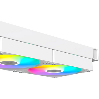  СВО ID-COOLING FX240 TD White LGA1851/1700/1200/115X/AM4/AM5 (TDP 300W, ARGB Fan and Pump, PWM, Dual Fan 120mm, белый) 