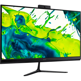  Моноблок Acer Aspire C27-2G (DQ.BRMCD.002-Eshell ) Full HD Core Ultra 5 225U (1.3) 16Gb SSD512Gb HDG Eshell GbitEth WiFi BT 120W клавиатура мышь Cam черный 