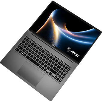  Ноутбук MSI Modern 16S G3MG-017XRU (9S7-26U321-017) Core 7 350 16Gb SSD512Gb Intel Arc 16" IPS FHD+ (1920x1200) без ОС grey WiFi BT Cam 