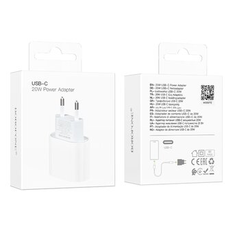  СЗУ BOROFONE BA100A PD20W белый 