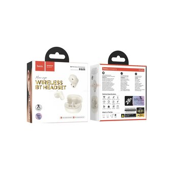  Наушники HOCO EQ25 Unimpeded Bluetooth TWS белый 