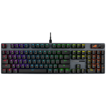  Клавиатура ASUS XA14 Rog Strix Scope II X NX Snow V2 (90MP03XF-BKRA00) ABS 100% USB 