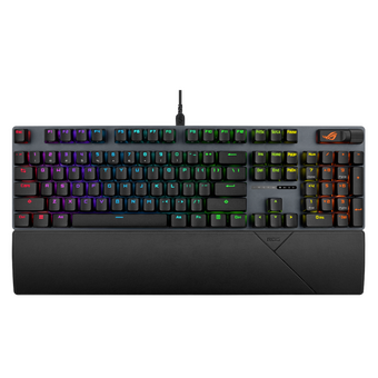  Клавиатура ASUS XA14 Rog Strix Scope II X NX Snow V2 (90MP03XF-BKRA00) ABS 100% USB 