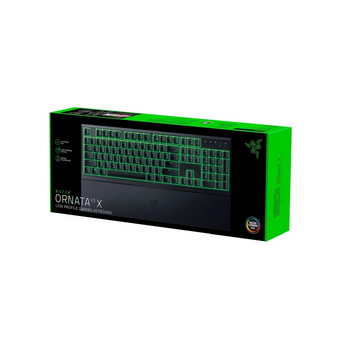  Клавиатура Razer Ornata V3 X (RZ03-04470100-R3M1) проводная игровая, черный 