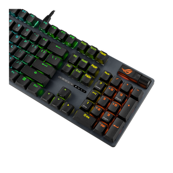  Клавиатура ASUS XA14 Rog Strix Scope II X NX Snow V2 (90MP03XF-BKRA00) ABS 100% USB 