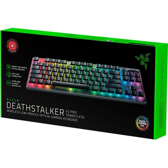  Клавиатура Razer DeathStalker V2 Pro TKL (RZ03-04370100-R3M1) игровая Red, Linear Optical Switch 