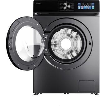  Стиральная машина Weissgauff WM 45106 Color Touch Inverter Steam Dark Grey 