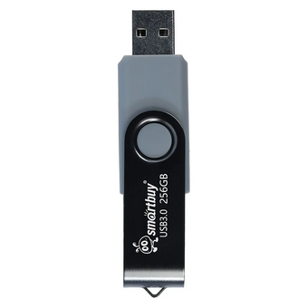 USB-флешка SmartBuy SB256GB3TWK 3.0/3.1 256GB Twist Black 
