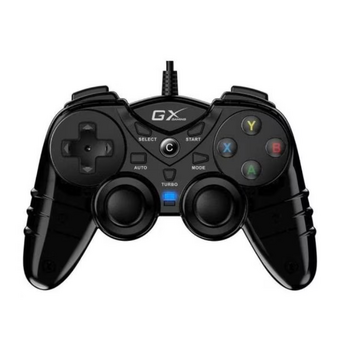  Геймпад проводной Genius GX-17UV для ПК и PlayStation3/кабель 1.8м/черный 