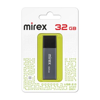  USB-флешка Mirex 13600-FMUSTG32 32GB Stiff Gray 