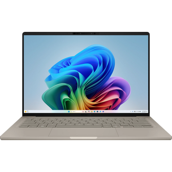  Ноутбук Asus Zenbook A14 UX3407QA-QD556W (90NB1501-M012H0-Win11H)Snapdragon X X1-26-100 16Gb SSD512Gb Qualcomm Adreno 14" OLED WUXGA (1920x1200) beige 