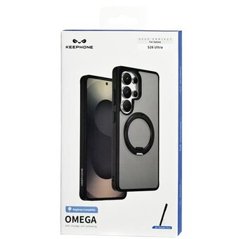  Накладка Keephone KPOGA26UBK для Samsung Galaxy S26 Ultra Omega MagSnap черный 
