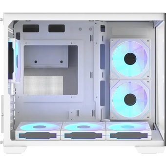  Корпус Formula Crystal Z4M Plus (crystal z4m plus white), mATX, Midi-Tower, без БП, белый 