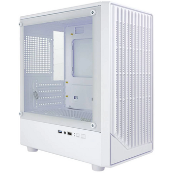  Корпус Ginzzu CL413 mATX передняя панель Решетка белый 
