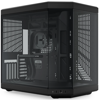  Корпус HYTE Y70 (CS-HYTE-Y70-B), без БП, Midi-Tower, TG, no fans, 2xUSB-A 3.2, 1xUSB Type-C, E-ATX, ATX, mITX Black 