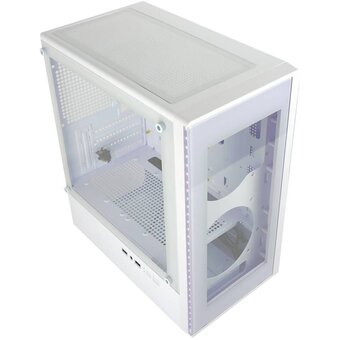  Корпус Ginzzu CL412 без БП белый 