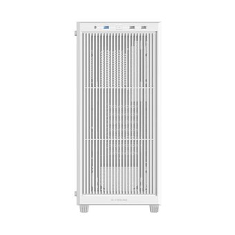  Корпус ID-Cooling Ware 300 White mATX/ win TG/ no fan/ Type C/ CPU 160mm/ GPU 320mm/ no PSU 