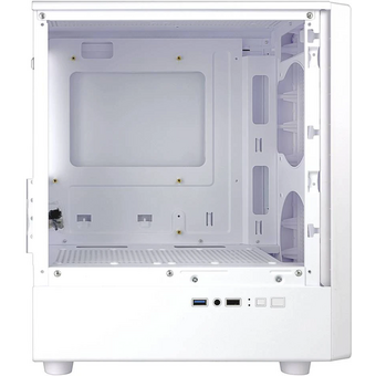  Корпус Ginzzu CL413 mATX передняя панель Решетка белый 