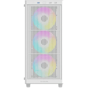  Корпус ID-Cooling Ware 310 ARGB White ATX/ win TG/ 4 fans/ Type C/ CPU 160mm/ GPU 320mm/ no PSU 