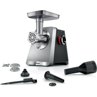  Мясорубка Bosch MFWS820M черный 