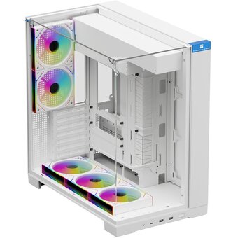  Корпус Thermalright TR-A70 White Fan5-M (TRA70F5MW) / TG / 5 x120mm ARGB PWM Fans / USB Type-C / ATX 