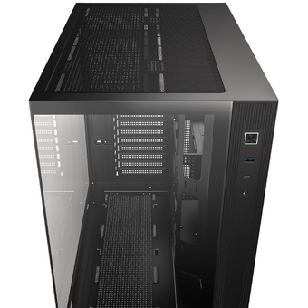  Корпус ID-Cooling View 510 Black ATX/ win TG/ no fan/ Gen2 Type C/ CPU 162mm/ GPU 407mm/ no PSU 