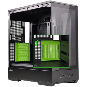  Корпус Zalman P50 (p50 black), ATX, Midi-Tower, без БП, черный 