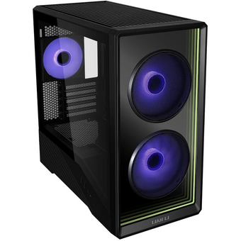  Корпус Lian Li Vector 150 Inf (G99.V150INFX.10R) / Black / mATX, TG / 2x 140mm + 1x 120mm ARGB PWM Fan / Fan HUB 