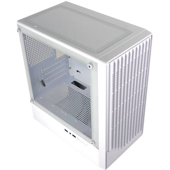 Корпус Ginzzu CL413 mATX передняя панель Решетка белый 