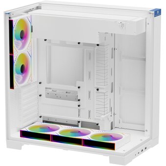  Корпус Thermalright TR-A70 White Fan5-M (TRA70F5MW) / TG / 5 x120mm ARGB PWM Fans / USB Type-C / ATX 