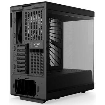  Корпус HYTE Y40 (CS-HYTE-Y40-B), без БП, Midi-Tower, TG, no fans, 2xUSB-A 3.2, 1xUSB Type-C, ATX, mITX Pitch Black 