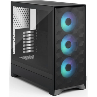  Корпус Fractal Design Pop 2 Air TG RGB Black (FD-C-POA2A-03) без БП, Midi-Tower, 3x120mm, 1xUSB-C + 3.2 ATX, mITX 