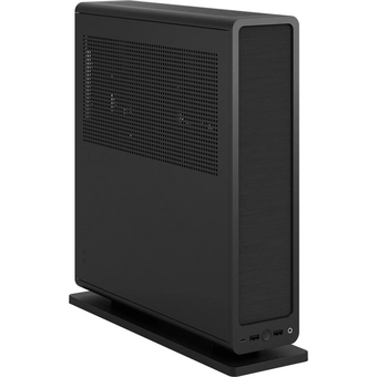 Корпус Fractal Design Ridge (FD-C-RID1N-11) без БП, 2x140mm, 2xUSB-A 3.2 + 1xUSB Type-C, SFX PSU Support, mITX Black 