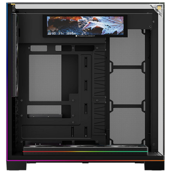  Корпус Thermalright TR-A70 Vision FanUB (TRA70VFUBB) / Black / TG / TL-UB36R+TL-UB24 PWM Fans / 9.16'' LCD screen / USB Type-C / ATX 