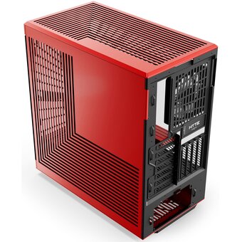  Корпус HYTE Y40 (CS-HYTE-Y40-BR), без БП, Midi-Tower, TG, no fans, 2xUSB-A 3.2, 1xUSB Type-C, ATX, mITX Black Cherry 