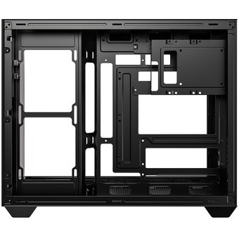  Корпус ID-Cooling View 500 Black mATX/ win TG/no fan/ Gen2 Type C/ CPU 162mm/ GPU 407mm/ no PSU 