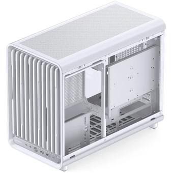  Корпус JONSBO D33 White, mini-ITX, mATX, белый 