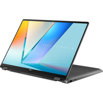  Ноутбук Asus Vivobook 16 Flip TP3607AA-SI086W (90NB17B1-M005K0) U7 355 32Gb SSD1Tb Intel Graphics 16" OLED Touch WUXGA (1920x1200) W11 grey WiFi BT 