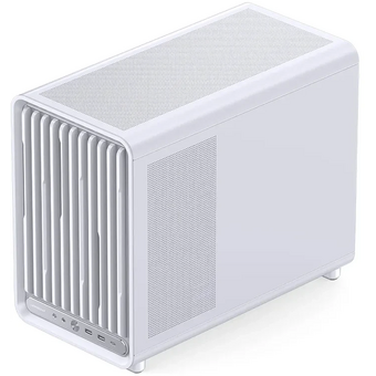  Корпус JONSBO D33 White, mini-ITX, mATX, белый 