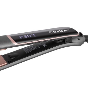  Стайлер Endever Aurora-486 графит/розовое золото 