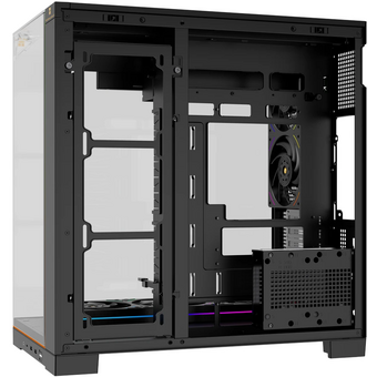  Корпус Thermalright TR-A70 Vision FanUB (TRA70VFUBB) / Black / TG / TL-UB36R+TL-UB24 PWM Fans / 9.16'' LCD screen / USB Type-C / ATX 