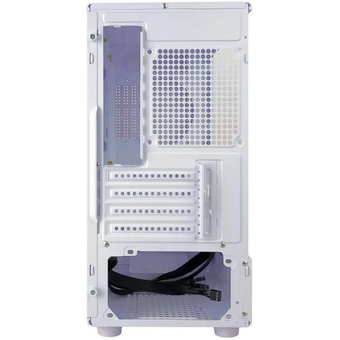  Корпус Ginzzu CL413 mATX передняя панель Решетка белый 