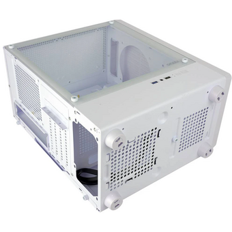  Корпус Ginzzu CL413 mATX передняя панель Решетка белый 