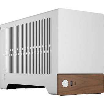  Корпус Fractal Design Terra (FD-C-TER1N-02) без БП, Mini-Tower, no fans, 1xUSB-A 3.0 + 1xUSB 3.2 Type-C, SFX PSU Support, mITX Silver 