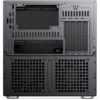  Корпус JONSBO N6 black, без БП, Mini-Tower, 2x120mm, 1xUSB-A 3.0 + 3.2, mATX, mITX 