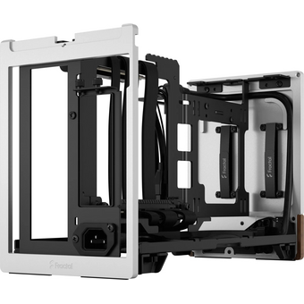  Корпус Fractal Design Terra (FD-C-TER1N-02) без БП, Mini-Tower, no fans, 1xUSB-A 3.0 + 1xUSB 3.2 Type-C, SFX PSU Support, mITX Silver 
