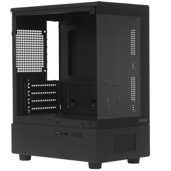  Корпус Ginzzu RX400D mATX жк. дисплей 